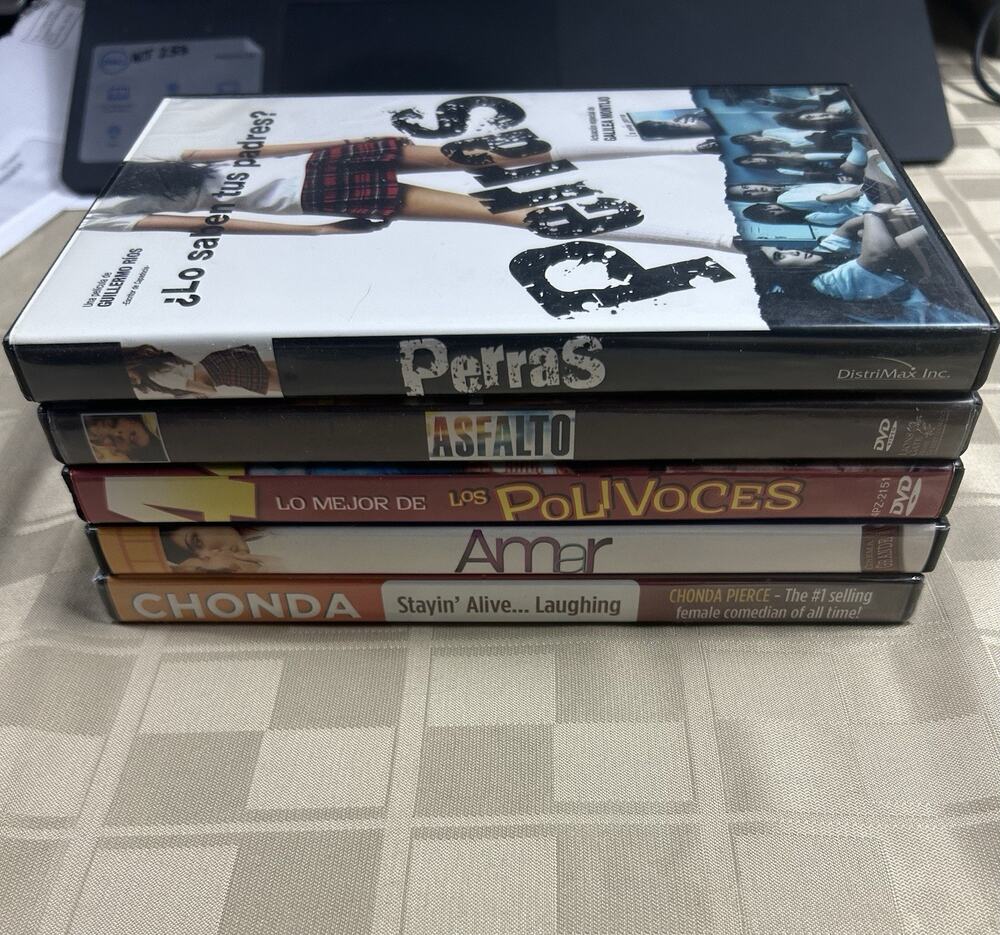 Spanish DVD 5 Pack Bundle